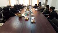 بازدید خانم دکتر هدایتی معاون اموزشی و دکتر میر محمدخانی معاون فناوری و تحقیقات دانشگاه از دانشکده تغذیه و علوم غذایی ارادان